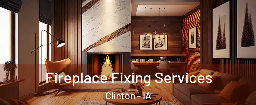  Fireplace Fixing Services Clinton - IA