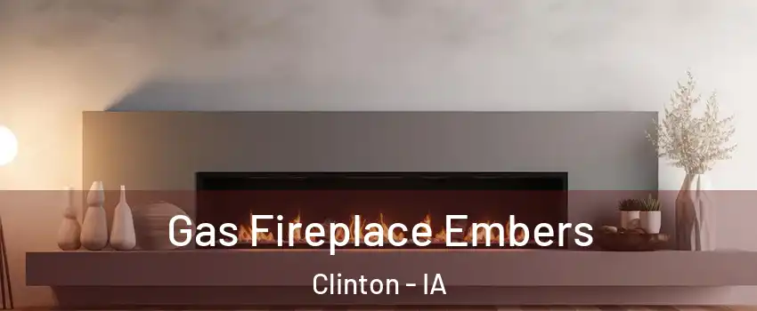 Gas Fireplace Embers Clinton - IA