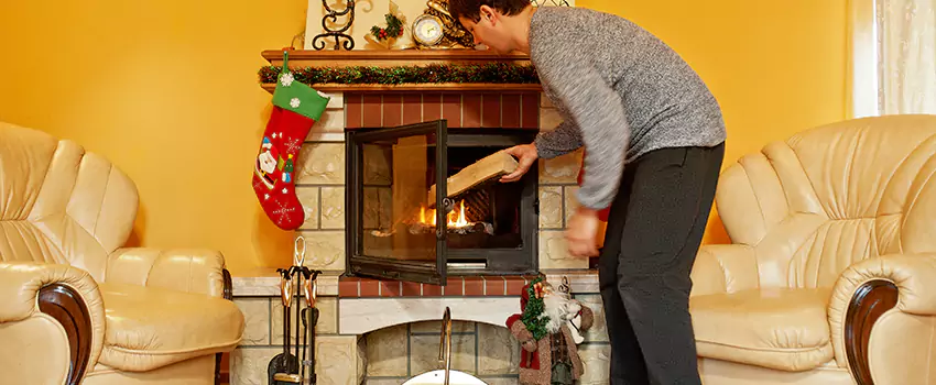 Gas to Wood-Burning Fireplace Conversion Services in Clinton, Iowa