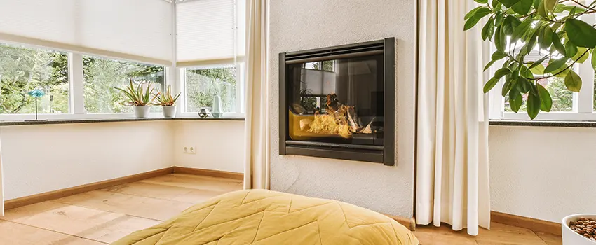 Residential Fireplace Ceramic Glass Installation in Clinton, IA