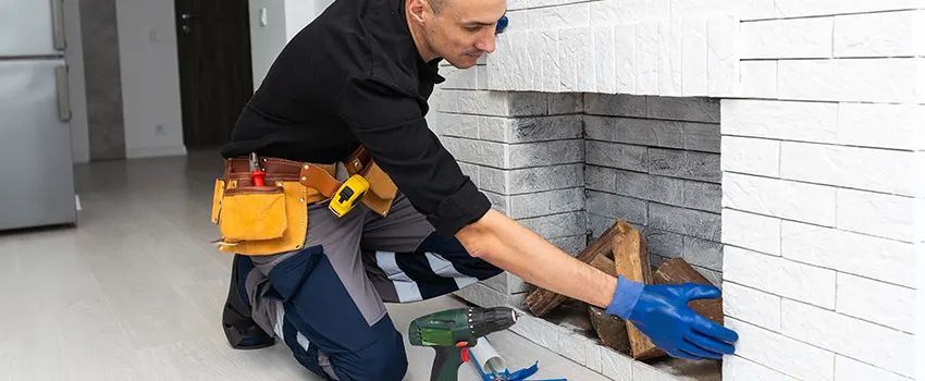Fireplace Damaged Damper Frame Repair Services in Clinton, Iowa