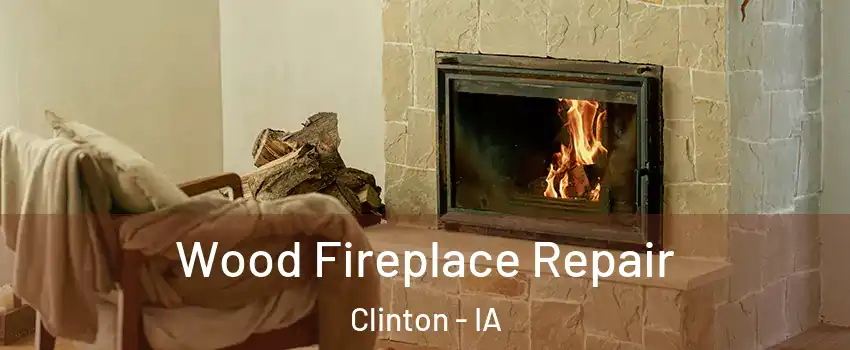  Wood Fireplace Repair Clinton - IA
